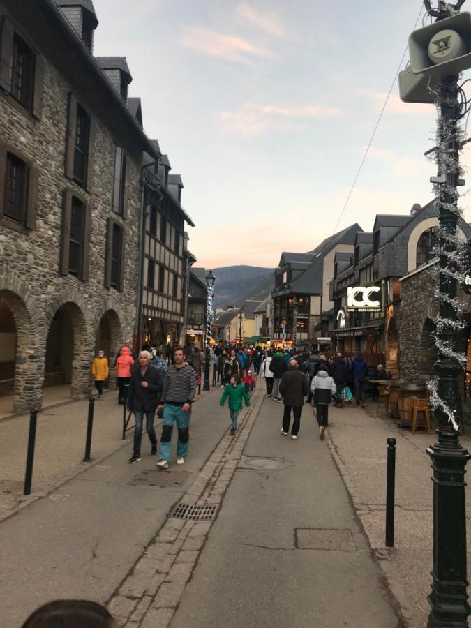 Appt Renove Saint-Lary-Soulan Village Avec Jardin المظهر الخارجي الصورة